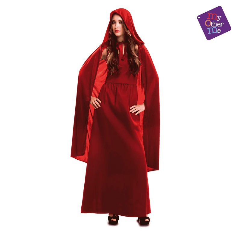 Disfraz de Hechicera roja adulto talla ML