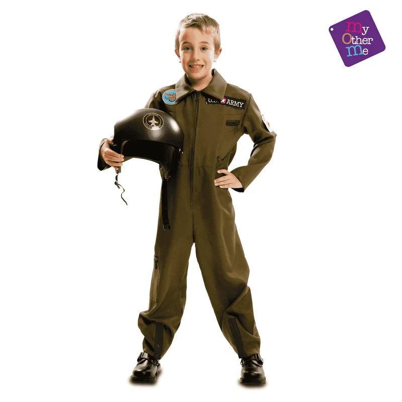 Disfraz de Top gun 7-9 años infantil