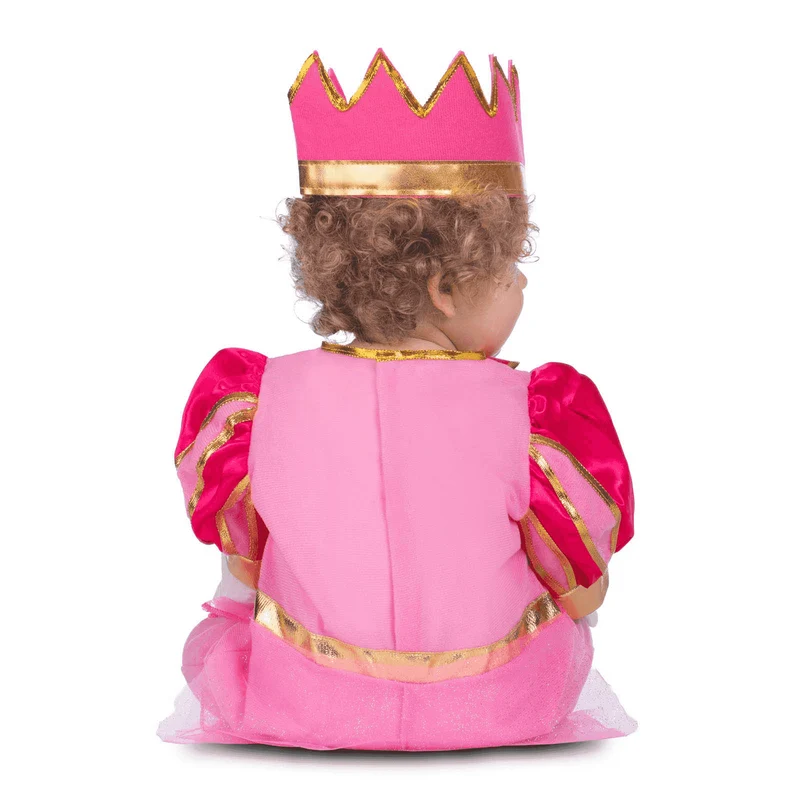 Disfraz de Princesa rosa bebé 12-24 meses bebé