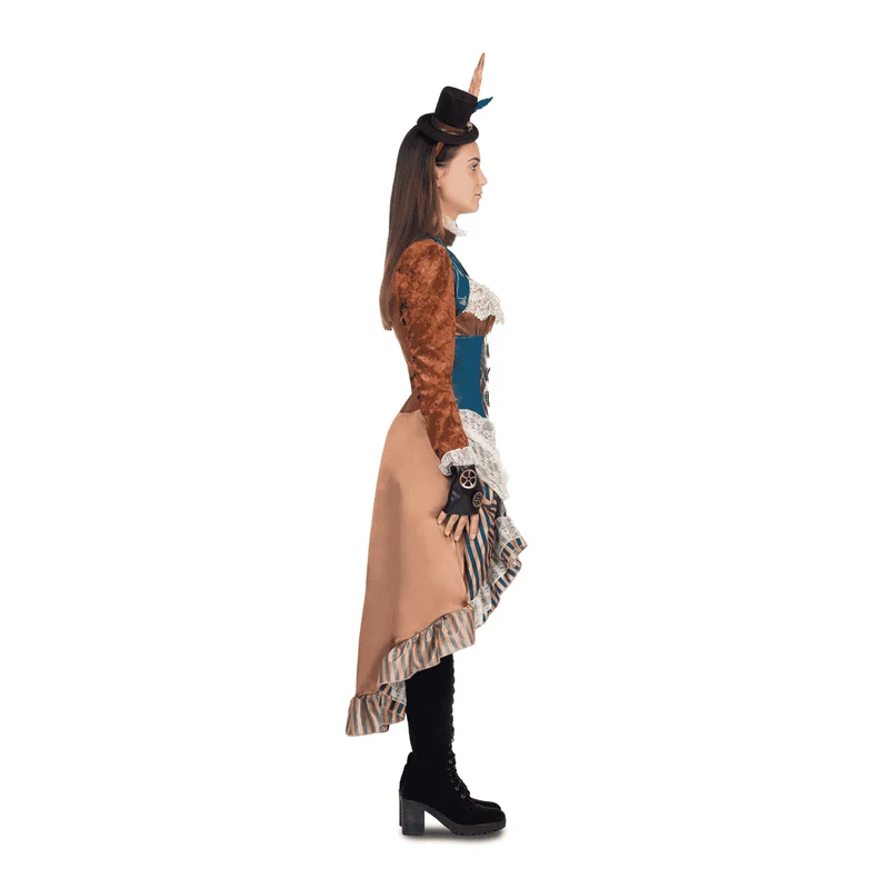 Disfraz de Steampunk girl adulto talla S