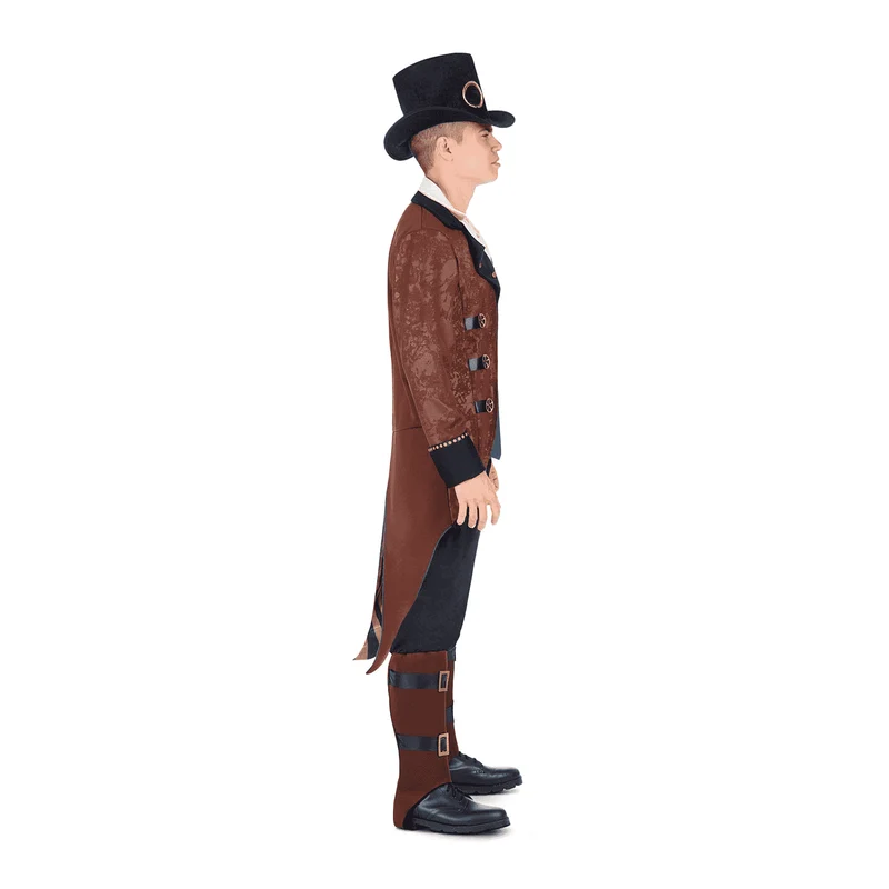 Disfraz de Steampunk boy adulto talla S