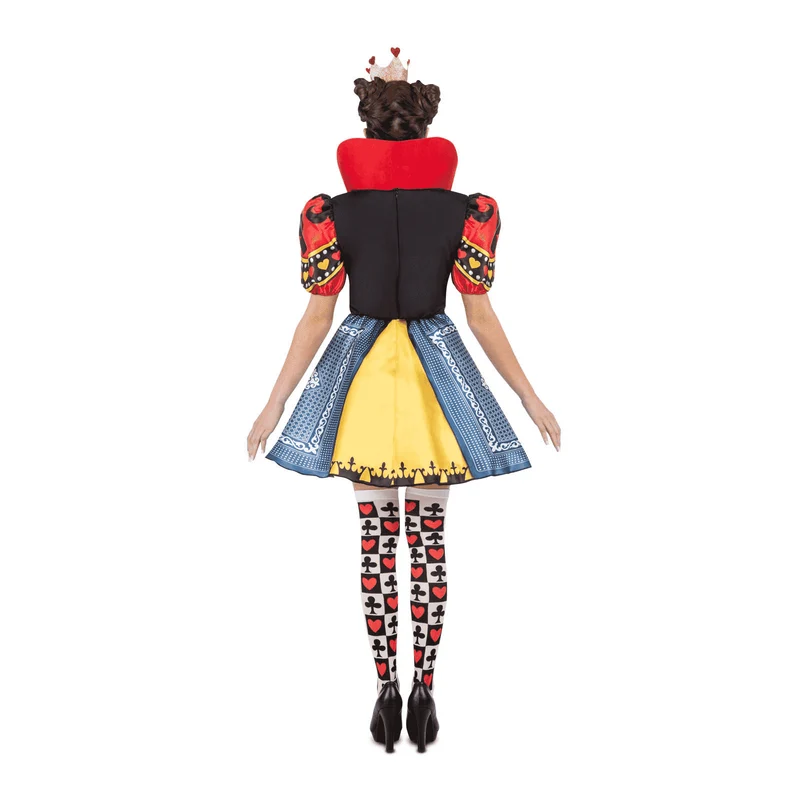 Disfraz de Reina de corazones adulto talla S