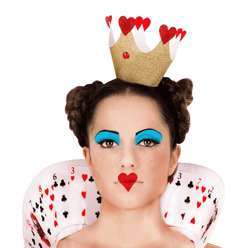 Disfraz de Reina de corazones adulto talla M