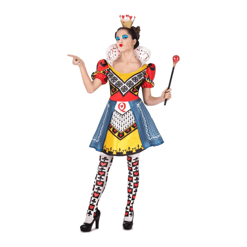 Disfraz de Reina de corazones adulto talla L