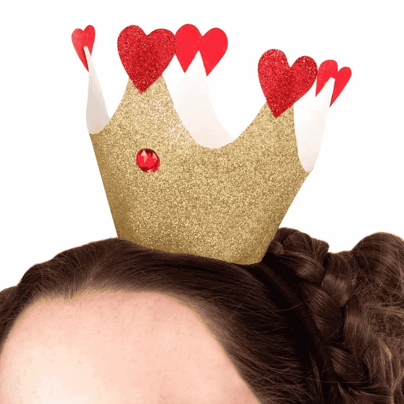 Disfraz de Reina de corazones adulto talla L
