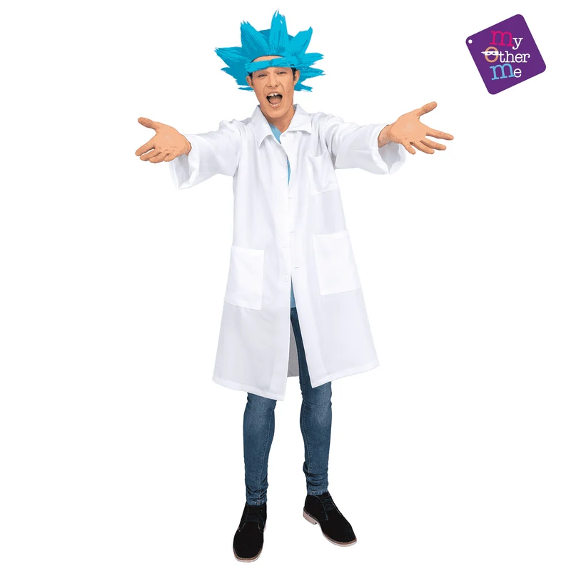 Disfraz de Mad scientist adulto talla S
