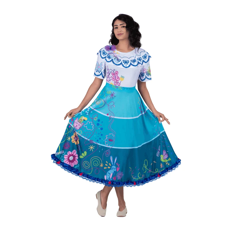 Disfraz de Colombiana adulto talla L