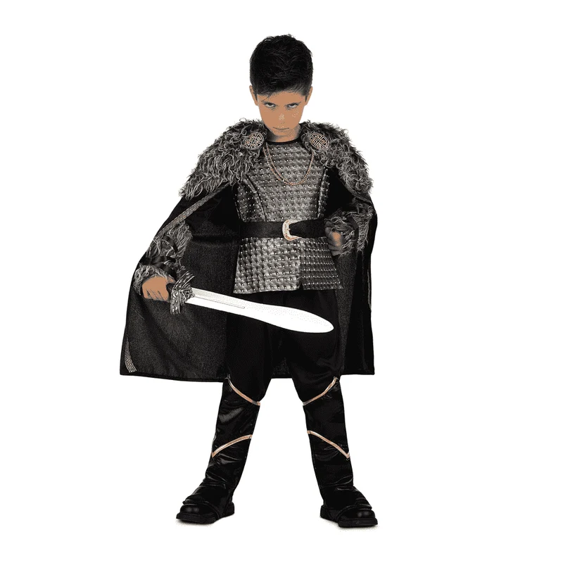 Disfraz de Jefe vikingo 7-9 años infantil