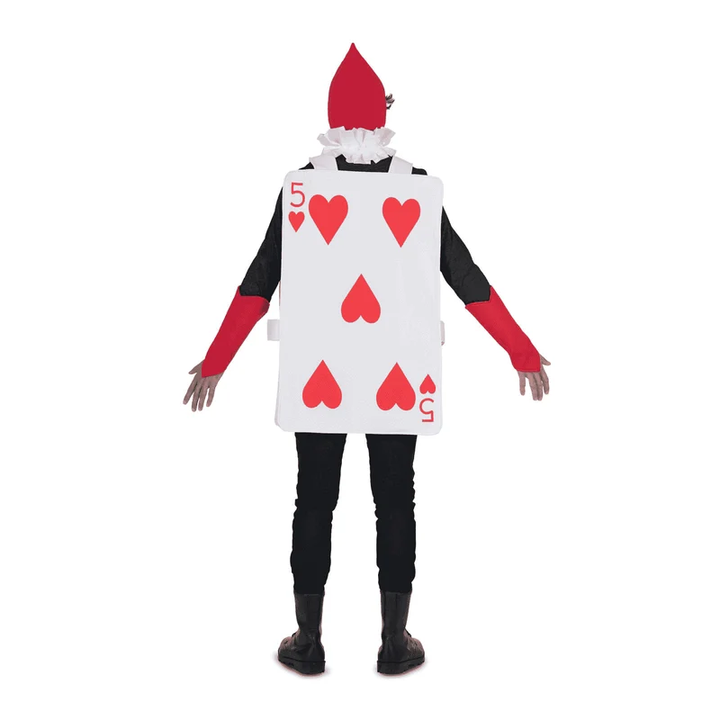Disfraz de Carta soldado de la reina one size adulto talla TALLA ÚNICA