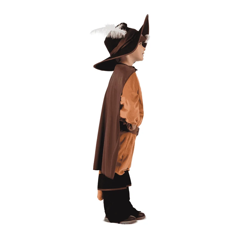 Disfraz de Gato con botas 5-6 años infantil