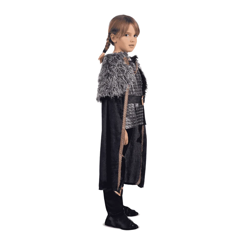 Disfraz de Dama vikinga 5-6 años infantil