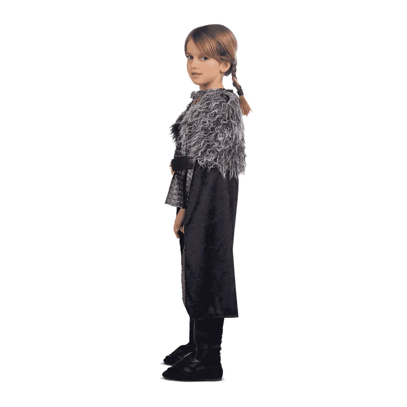 Disfraz de Dama vikinga 5-6 años infantil