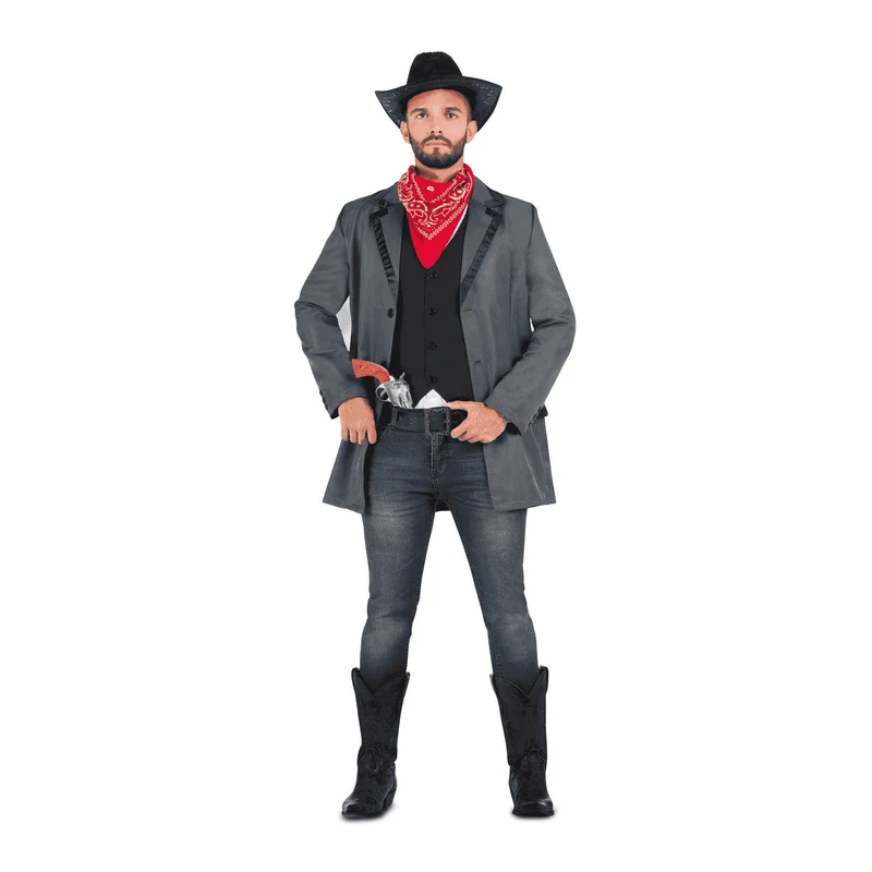 Disfraz de Pistolero rebelde adulto talla XL