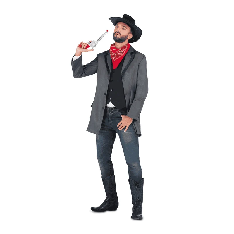 Disfraz de Pistolero rebelde adulto talla XL
