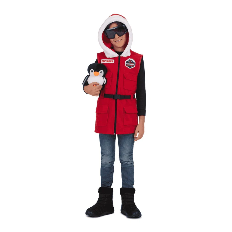 Disfraz de Yo quiero ser explorador/a del polo nort infantil