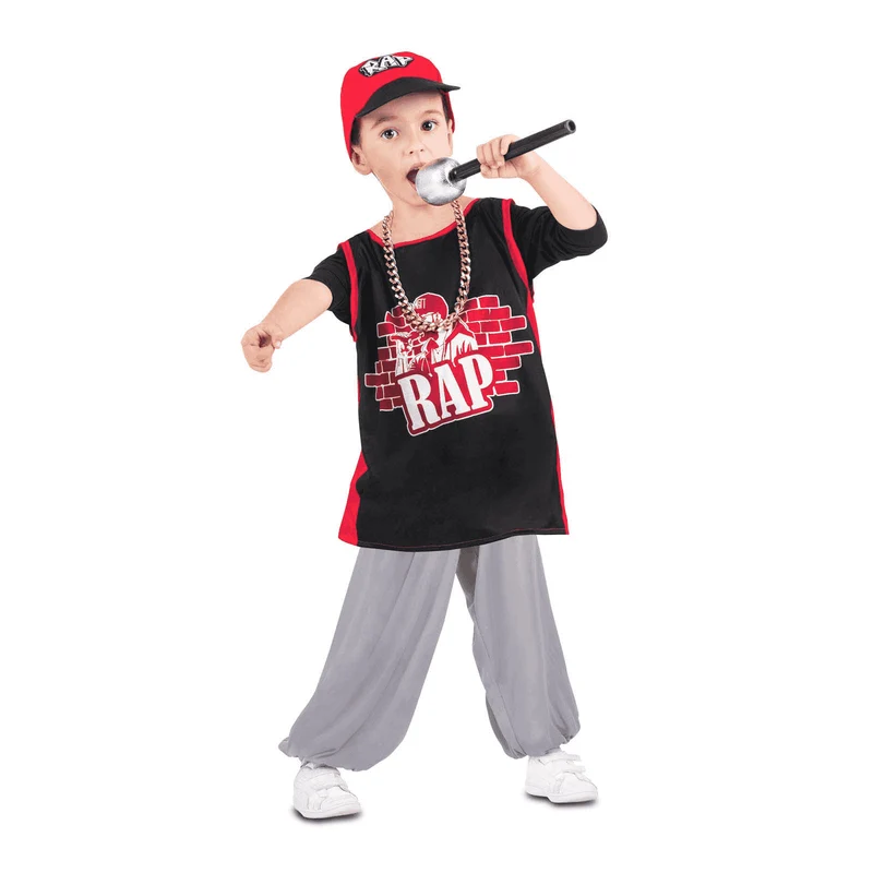 Disfraz de Yo quiero ser rapero/a 5-7 años infantil