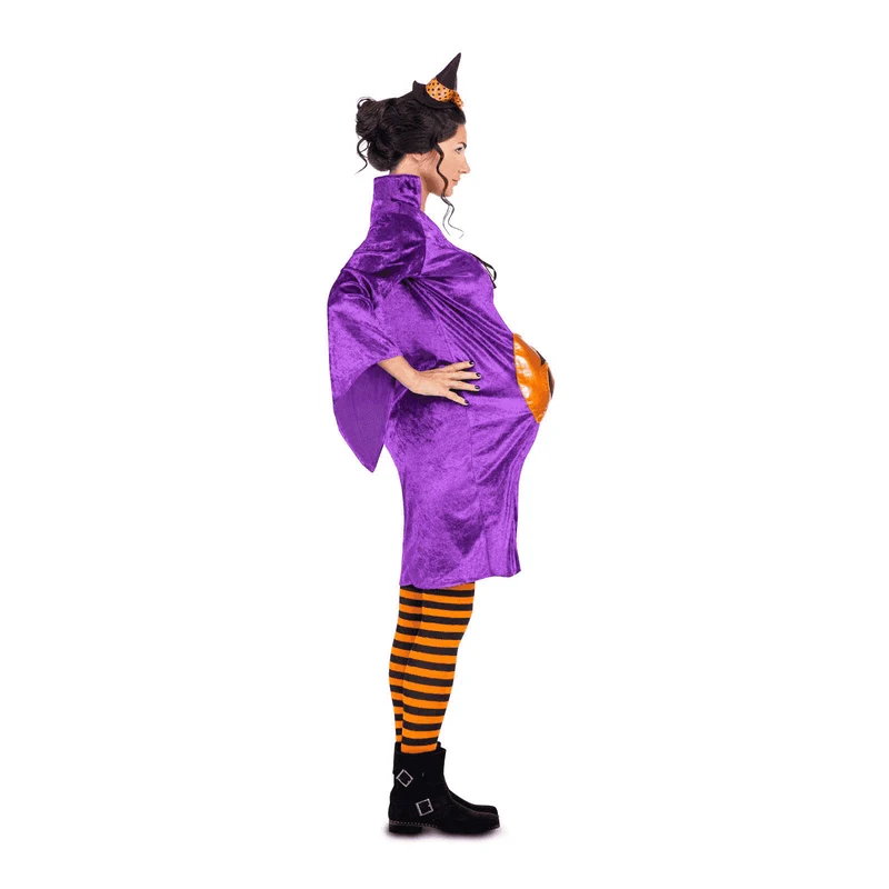Disfraz de Bruja calabaza adulto talla M