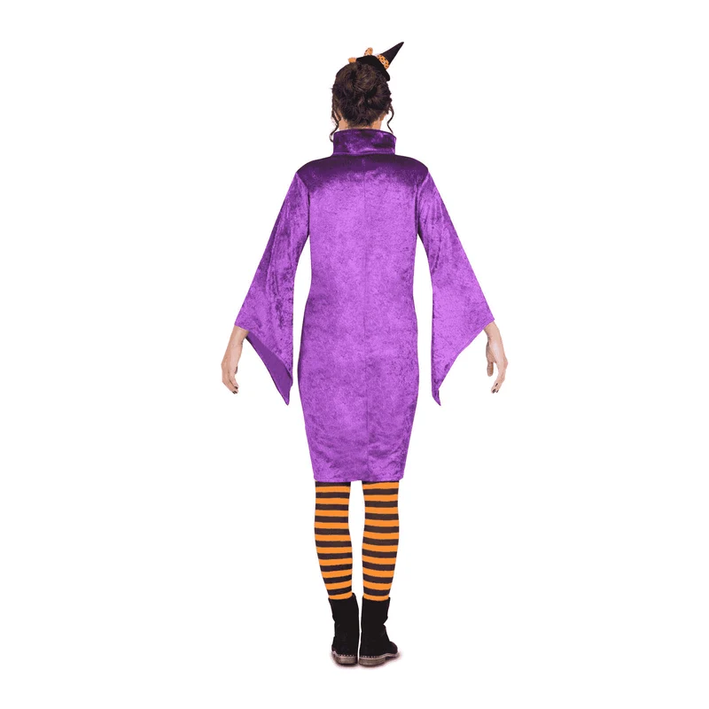 Disfraz de Bruja calabaza adulto talla M