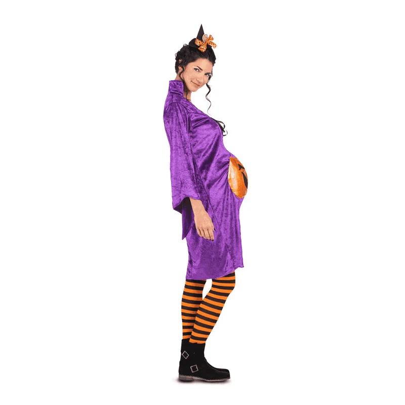 Disfraz de Bruja calabaza adulto talla M