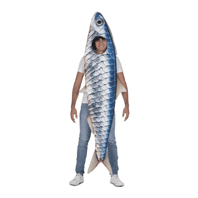 Disfraz de Sardina one size adulto talla TALLA ÚNICA