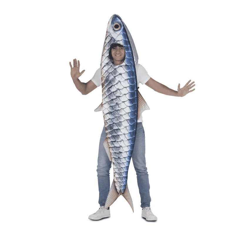 Disfraz de Sardina one size adulto talla TALLA ÚNICA
