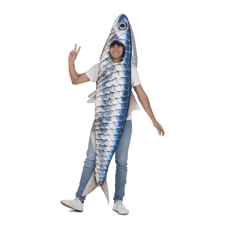 Disfraz de Sardina one size adulto talla TALLA ÚNICA