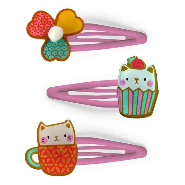 Clips para el pelo Yoko · Plume
