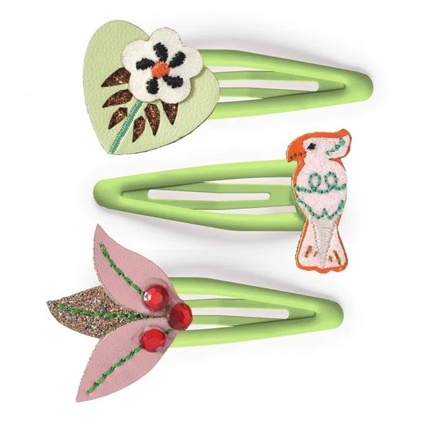 Clips para el pelo Colomba · Plume