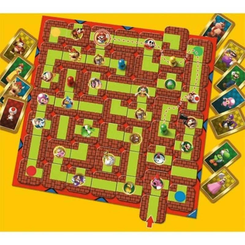 Super Mario Juego de Mesa Labyrinth