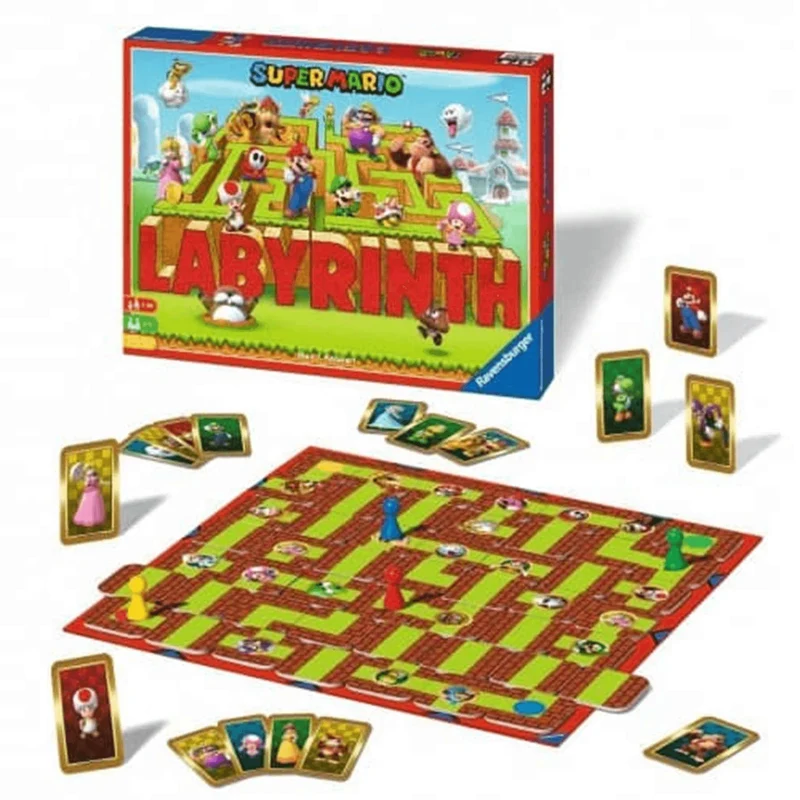 Super Mario Juego de Mesa Labyrinth
