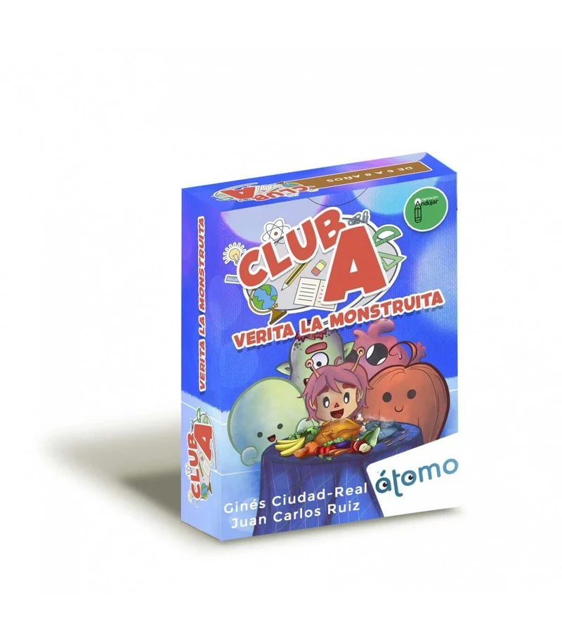 Club A Verita la monstruita - Juego de mesa - Atomo - 2-4 jugadores - 6+ años - 10 min