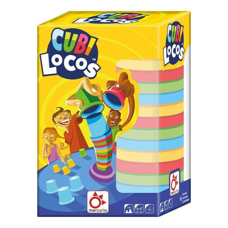 Cubilocos - Juego de mesa - Mercurio - 2-5 jugadores - 6+ años - 20 min