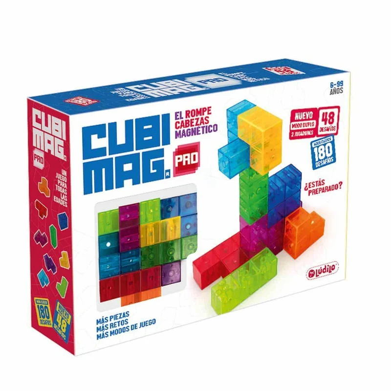 Cubimag Pro - Juego de mesa - Ludilo - 1-2 jugadores - 6+ años - 15 min