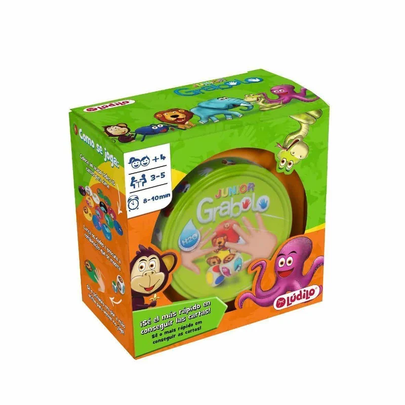 Grabolo Jr. - Juego de mesa - Ludilo - 3-5 jugadores - 4+ años - 15 min