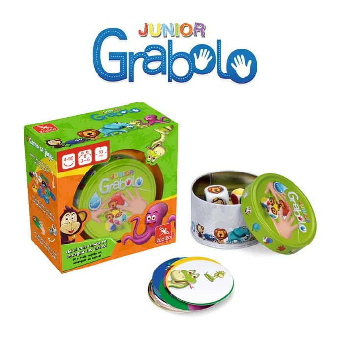 Grabolo Jr. - Juego de mesa - Ludilo - 3-5 jugadores - 4+ años - 15 min