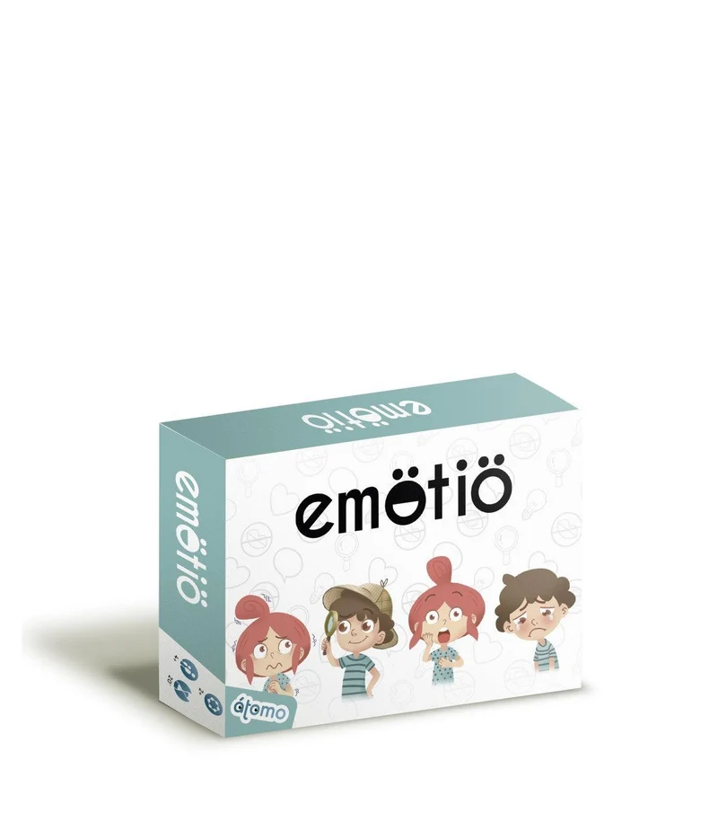 Emotio - Juego de mesa - Atomo - 2 o más jugadores - 4+ años - 20 min