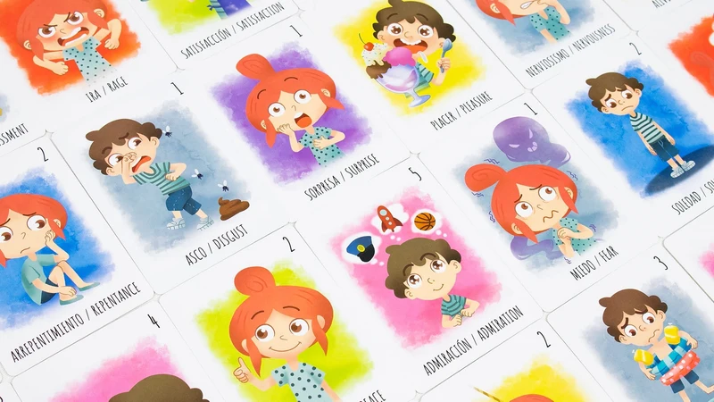 Emotio - Juego de mesa - Atomo - 2 o más jugadores - 4+ años - 20 min