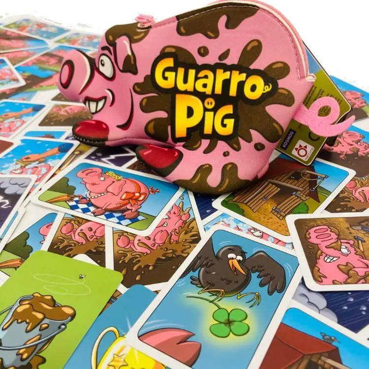 Guarro Pig - Juego de mesa - Mercurio - 2-4 jugadores - 6+ años - 10-15 min