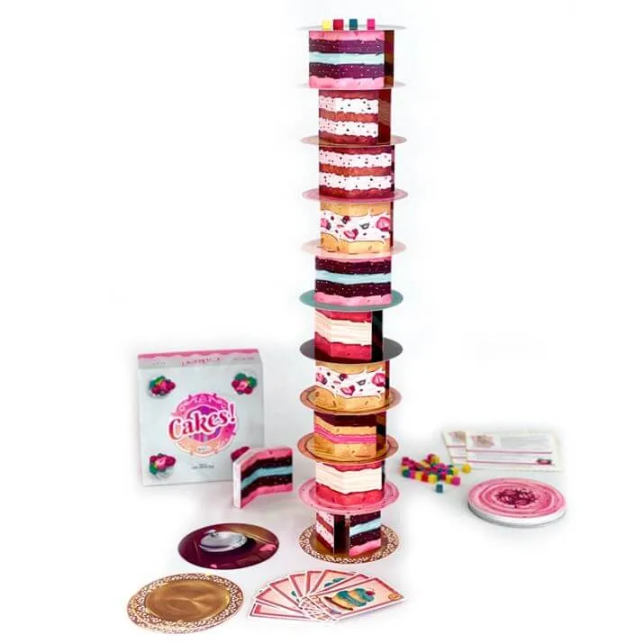 Cakes ! - Juego de mesa - Atomo - 2-4 jugadores - 5+ años - 15 min