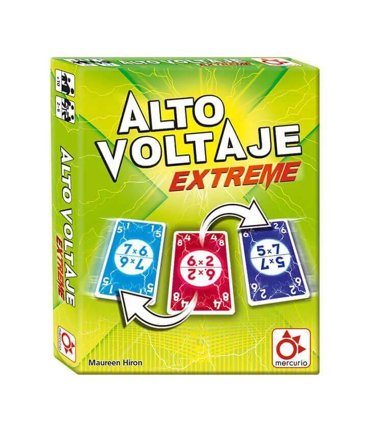 Alto Voltaje Extreme - Juego de mesa - Mercurio - 2-6 jugadores - 10+ años - 20 min