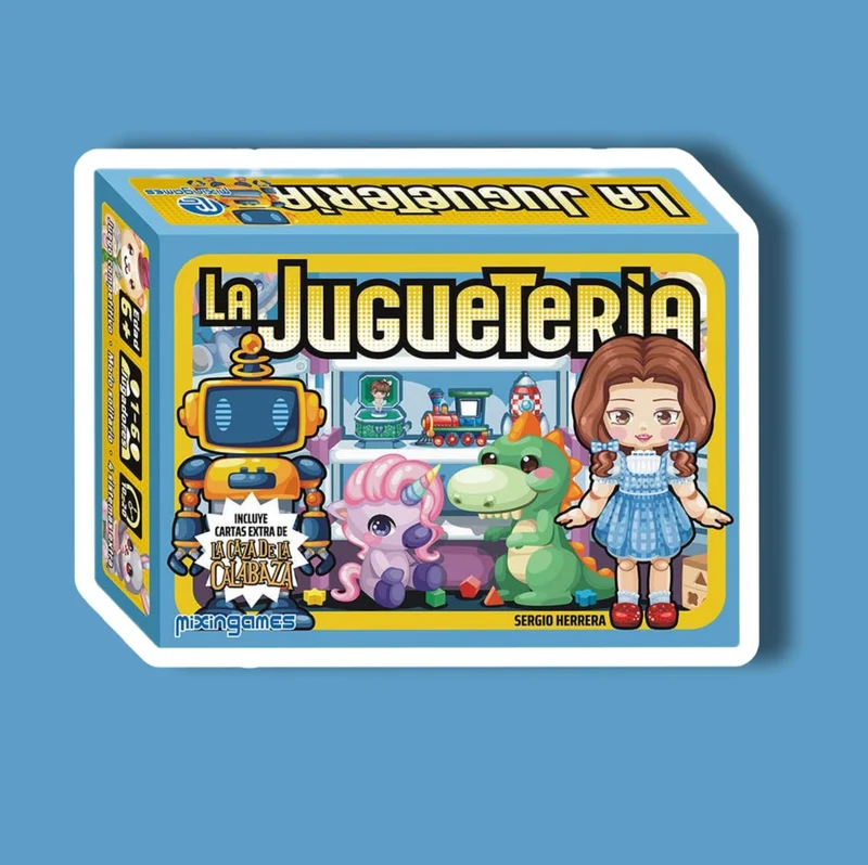 La Juguetería - Juego de mesa - Mixin Games - 1-6 jugadores - 6+ años - 10-20 min