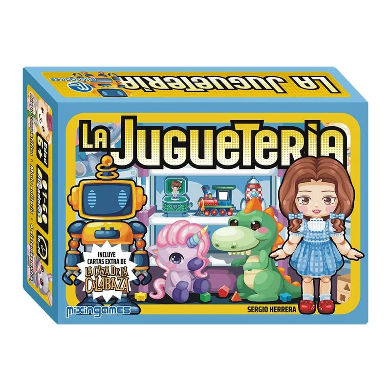 La Juguetería - Juego de mesa - Mixin Games - 1-6 jugadores - 6+ años - 10-20 min