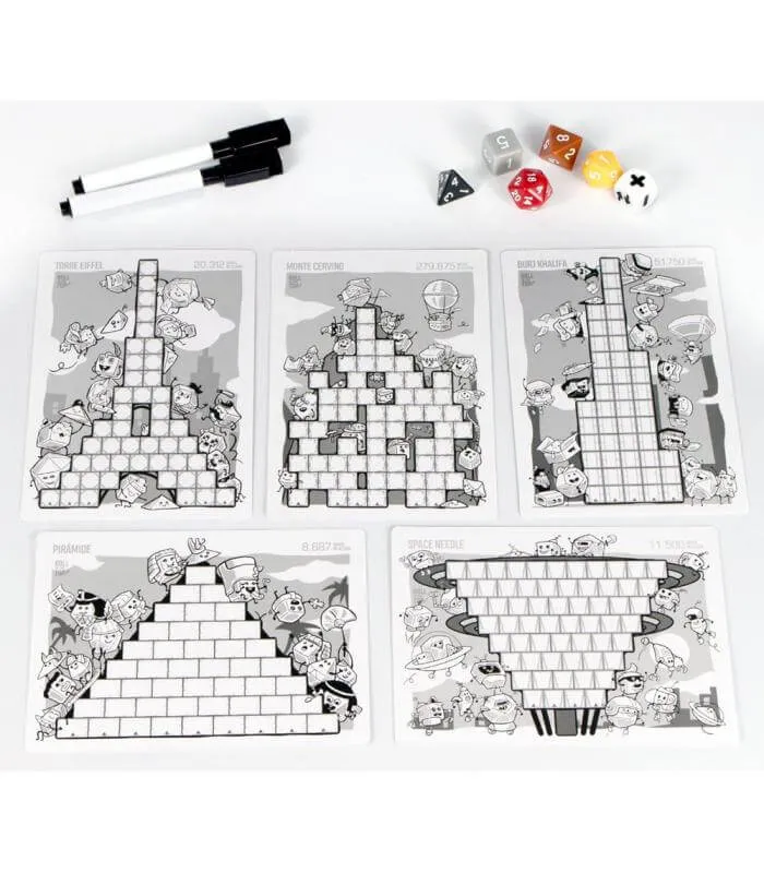 Roll to the top - Juego de mesa - Brain Picnic - 2-5 jugadores - 9+ años - 20 min