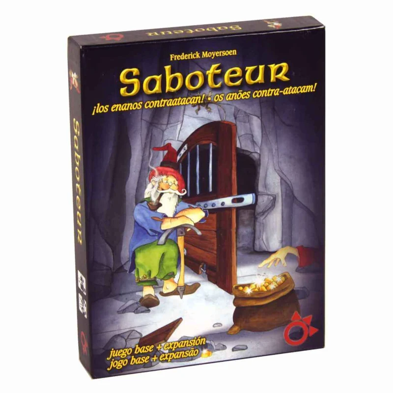 Saboteur (Juego Base + Expansión) - Juego de mesa - Mercurio - 2-12 jugadores - 8+ años - 30 min