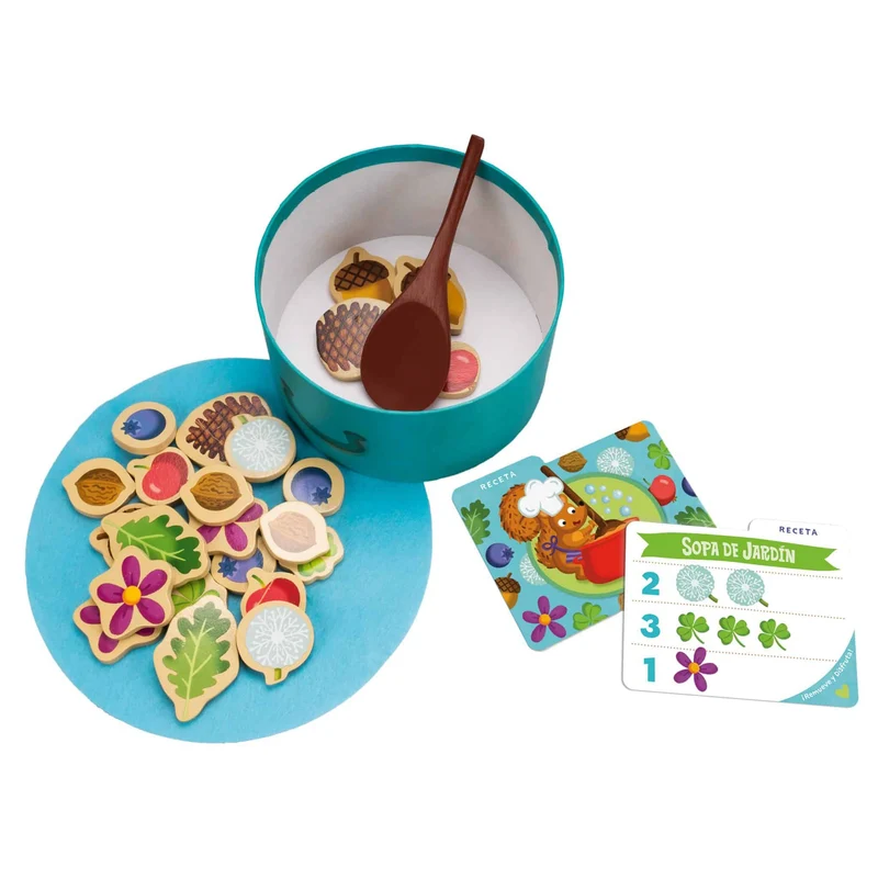 Sopa de Bellotas - Juego de mesa - Ludilo - 1+ jugadores - 2+ años - 10-15 min