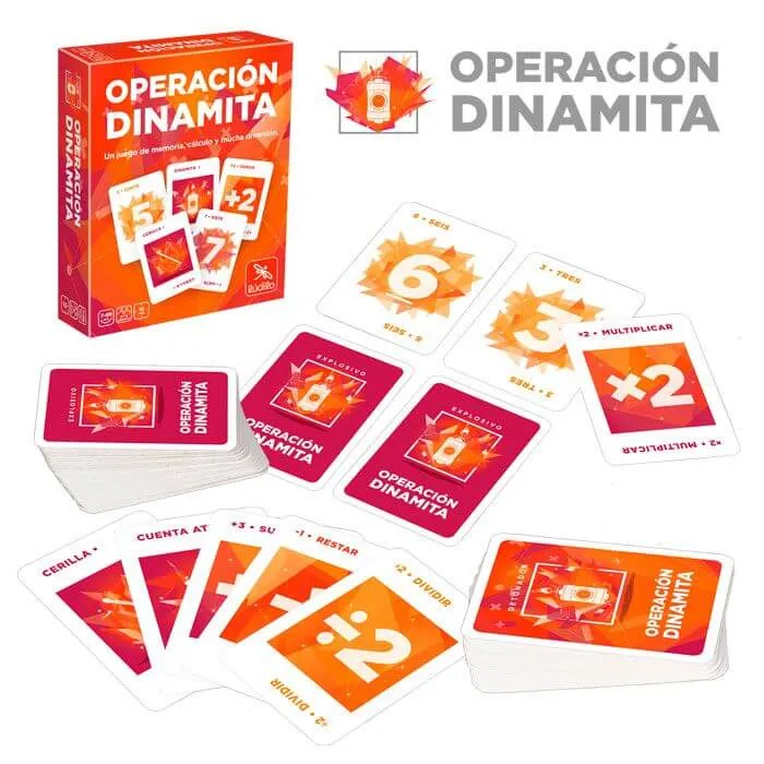 Operación Dinamita - Juego de mesa - Ludilo - 2-6 jugadores - 7+ años - 15 min