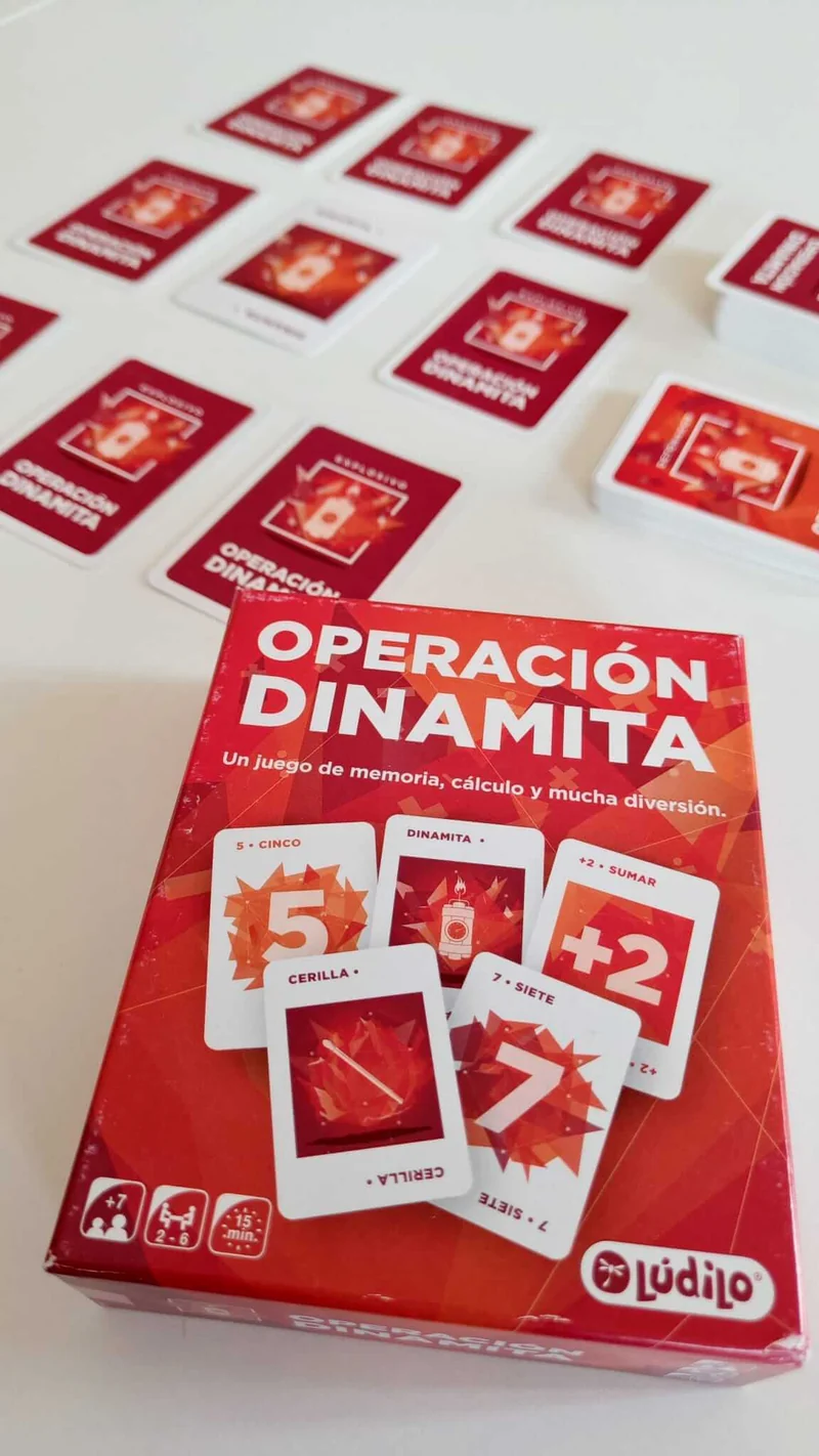 Operación Dinamita - Juego de mesa - Ludilo - 2-6 jugadores - 7+ años - 15 min