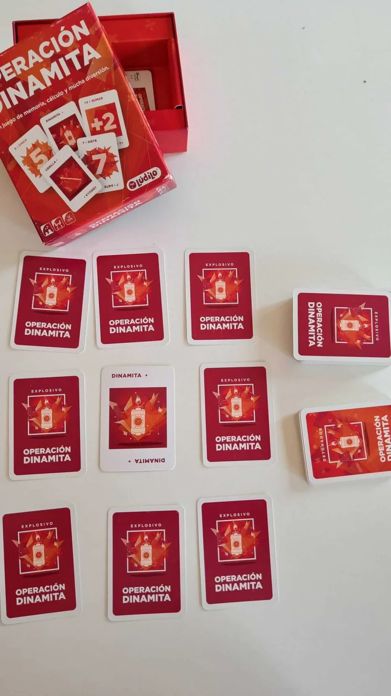 Operación Dinamita - Juego de mesa - Ludilo - 2-6 jugadores - 7+ años - 15 min