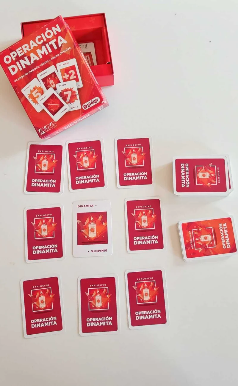 Operación Dinamita - Juego de mesa - Ludilo - 2-6 jugadores - 7+ años - 15 min