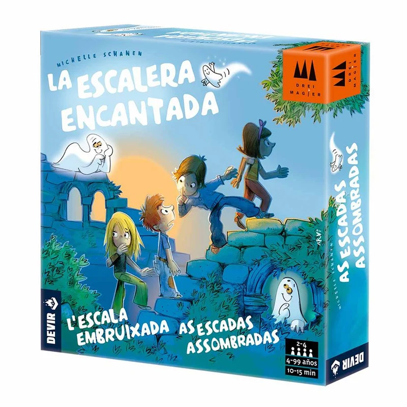 La Escalera Encantada - Juego de mesa - Devir - 2-4 jugadores - 4+ años - 15 min